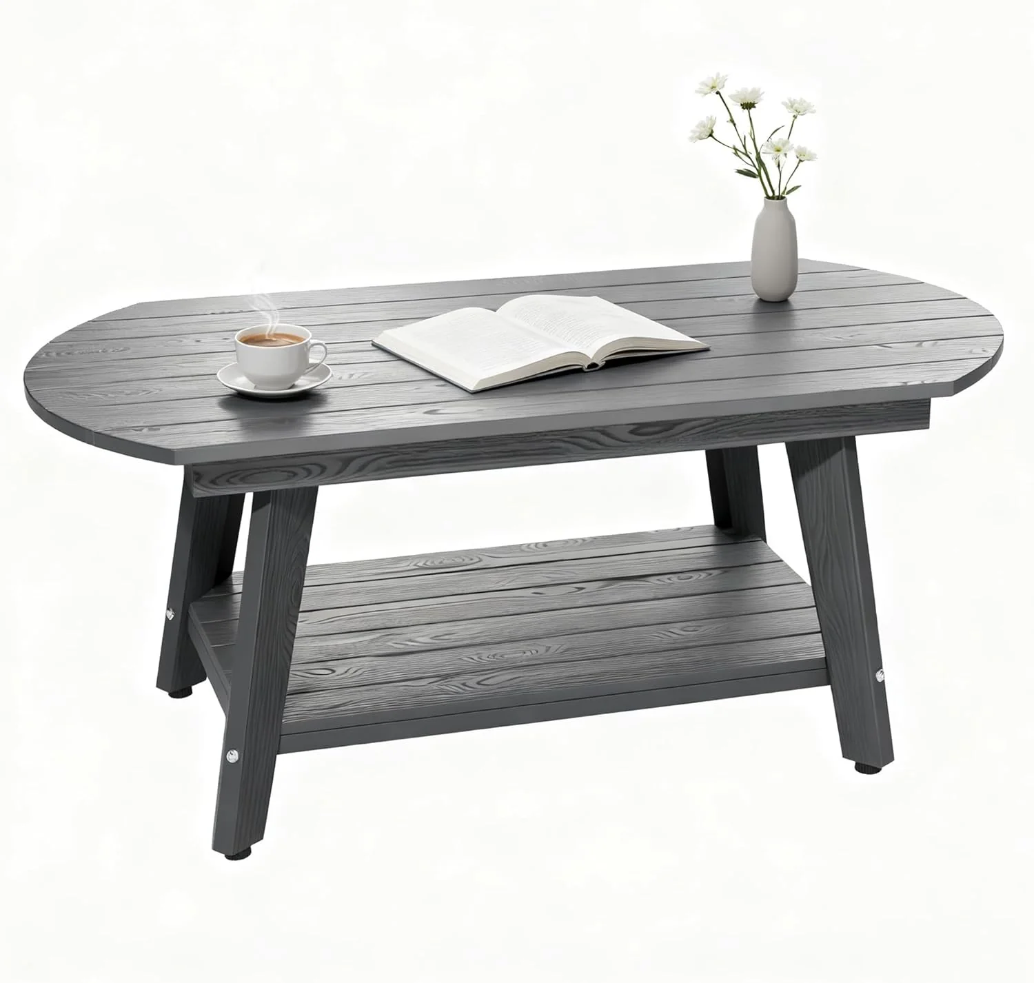 Coffee Table, All-Weather Outdoor Coffee Table - Image 3